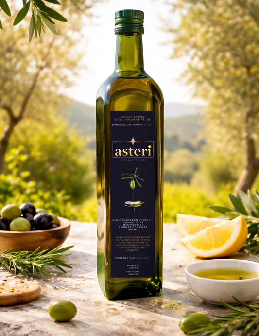 Asteri EVOO and Balsamic Vinegars Gift Box Set
