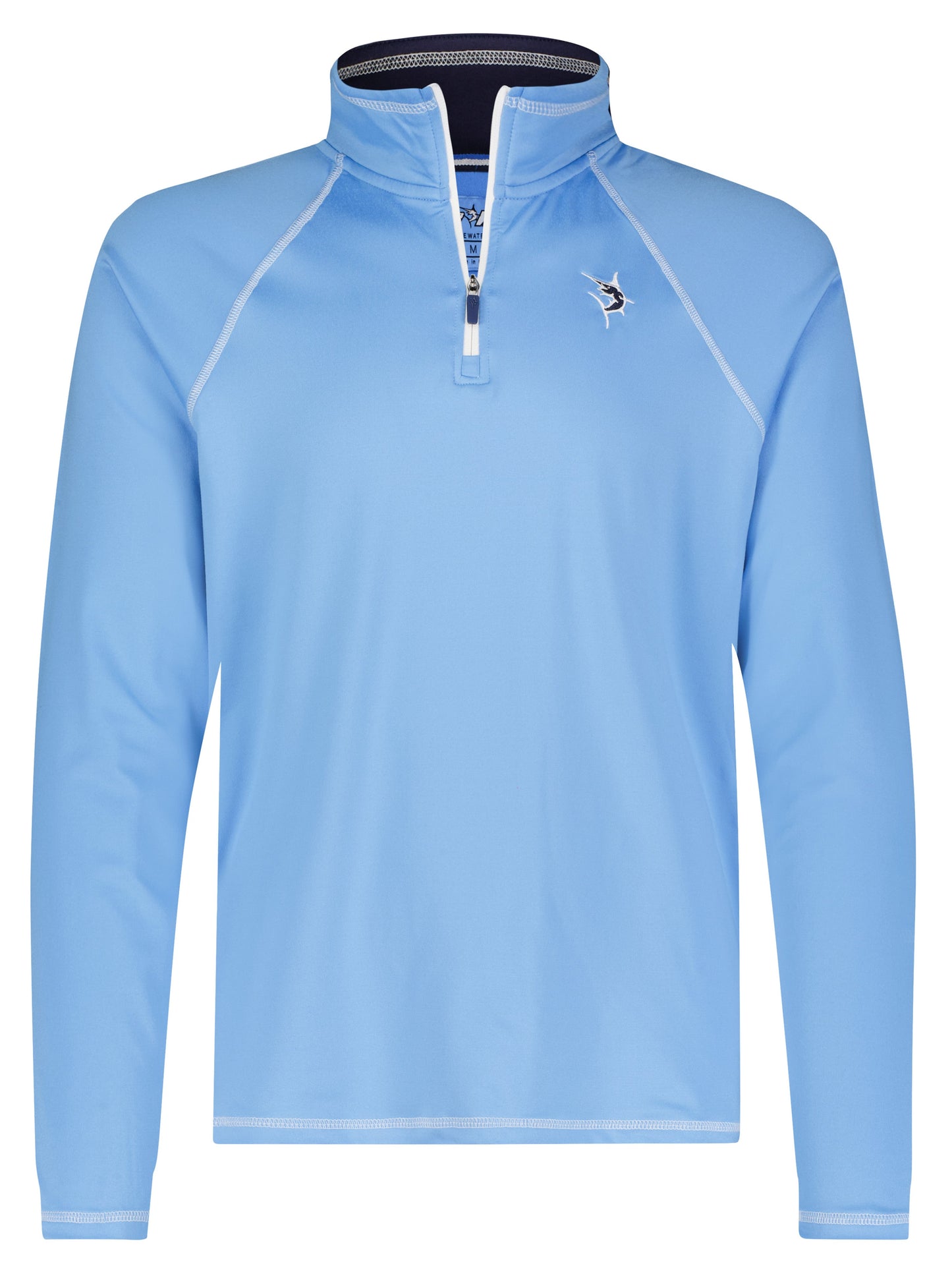 New Harbor Quarter Zip Effortless Comfort (Royal Blue)