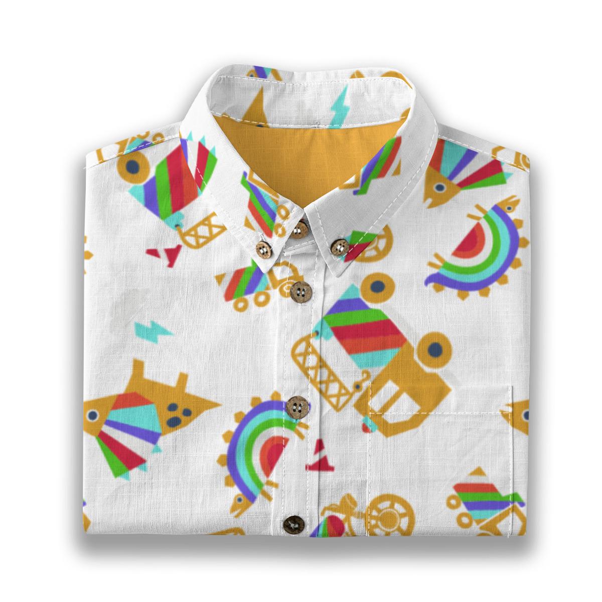 Kid's Shirt With Pocket - "The Transport"