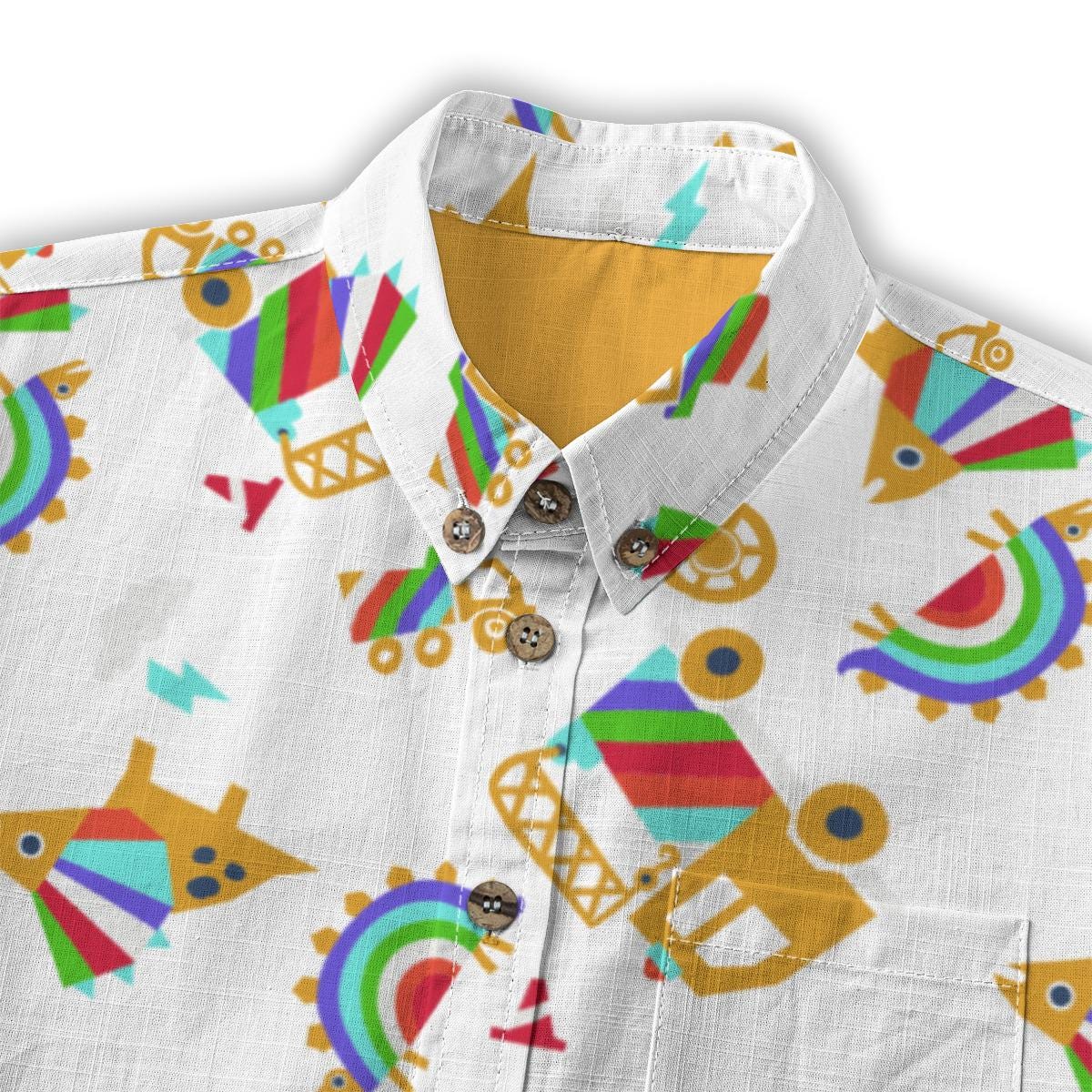 Kid's Shirt With Pocket - "The Transport"