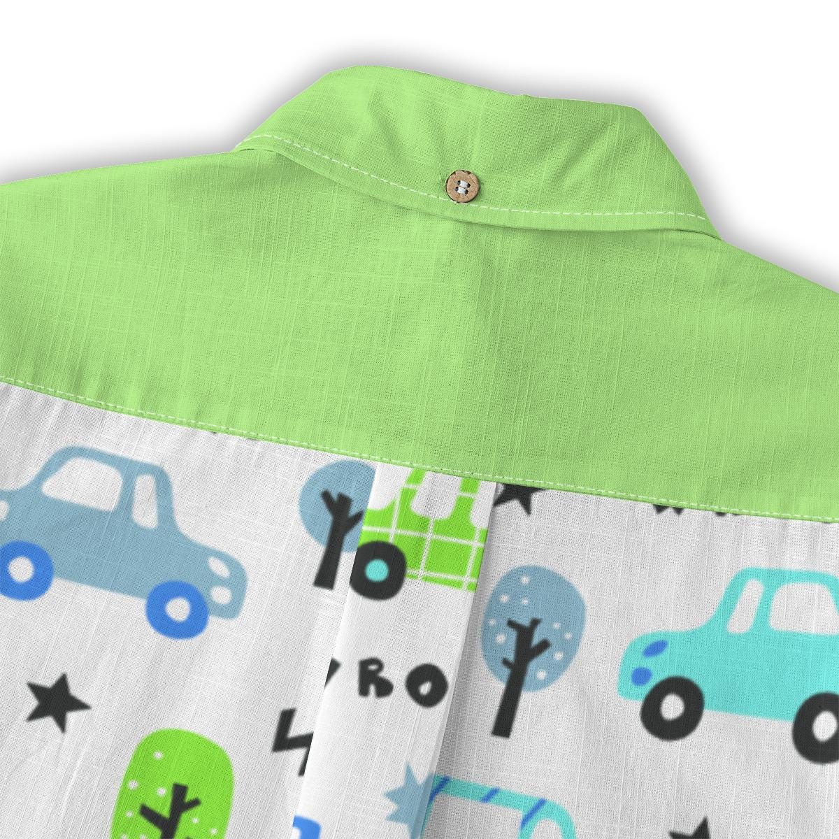 Kid's Shirt With Pocket - "Vroom"