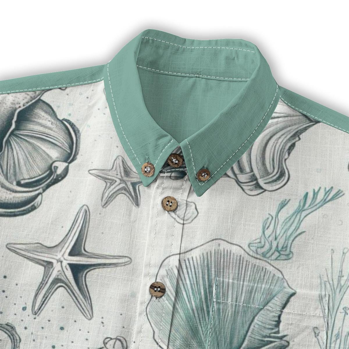 Kid's Shirt With Pocket -- "By the Sea"