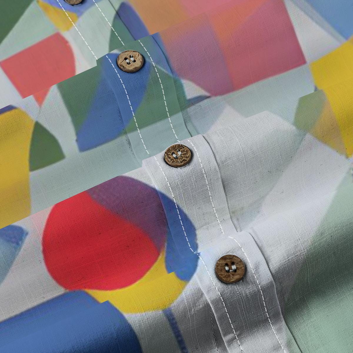 Kid's Shirt With Pocket - "Geo Power"