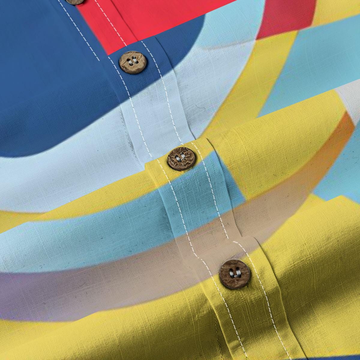 Kid's Shirt With Pocket - "Geo Power ll"
