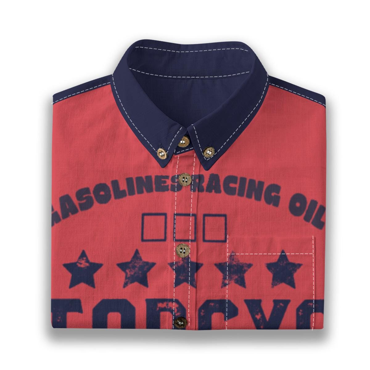 Kid's Shirt With Pocket - "Start your Engines"