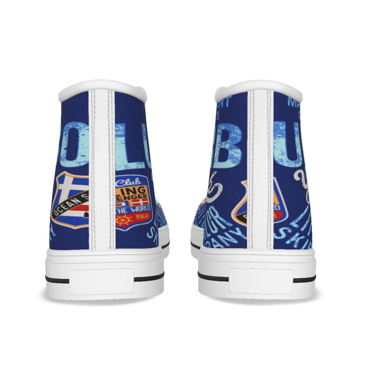 Kid's Canvas Shoes - "Yacht Club"