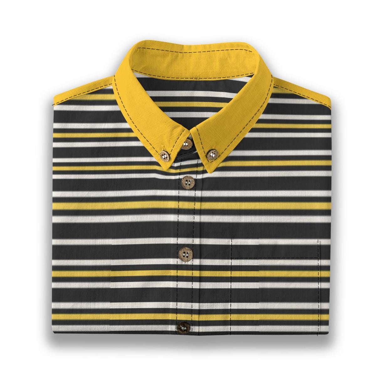 Kid's Shirt With Pocket - "Buttercup"