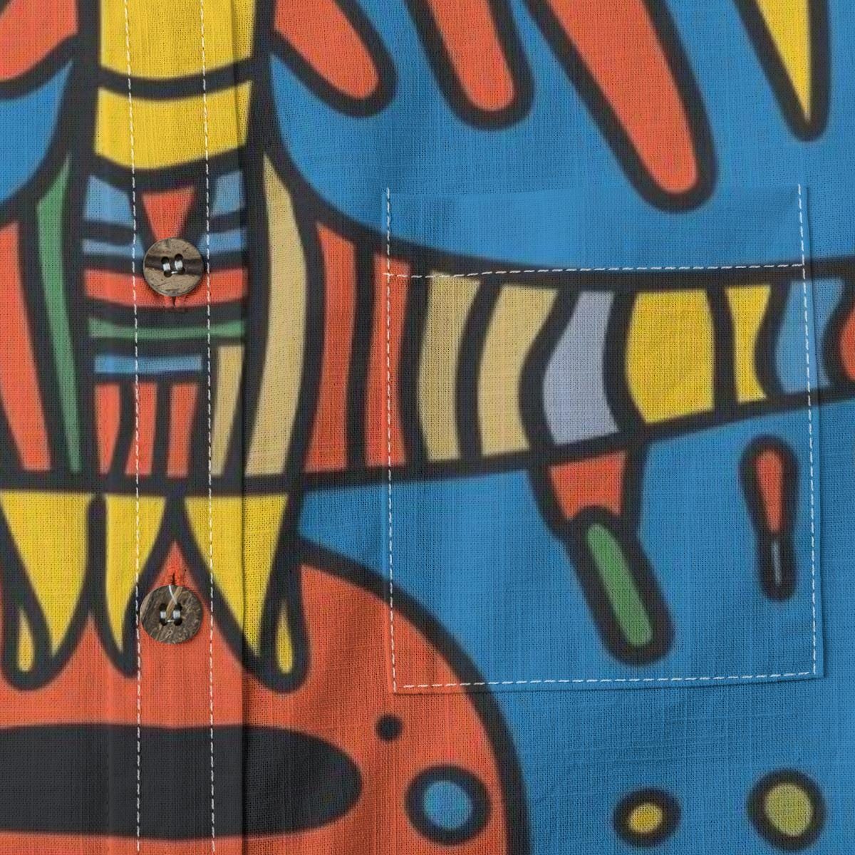 Kid's Shirt With Pocket - "That Doodle"