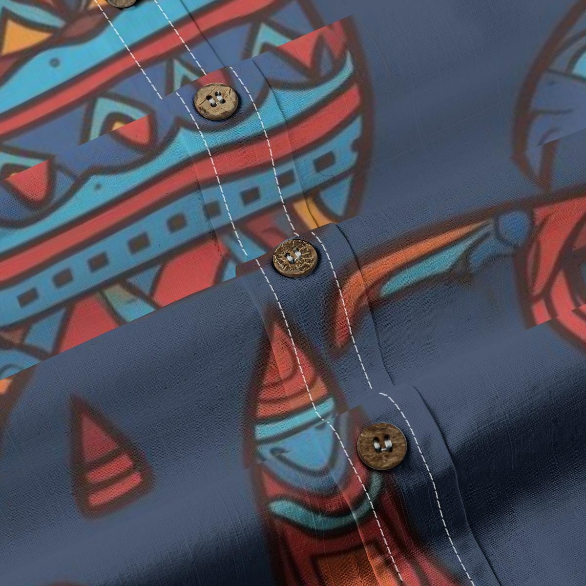 Kid's Shirt With Pocket - "Just Doodle"