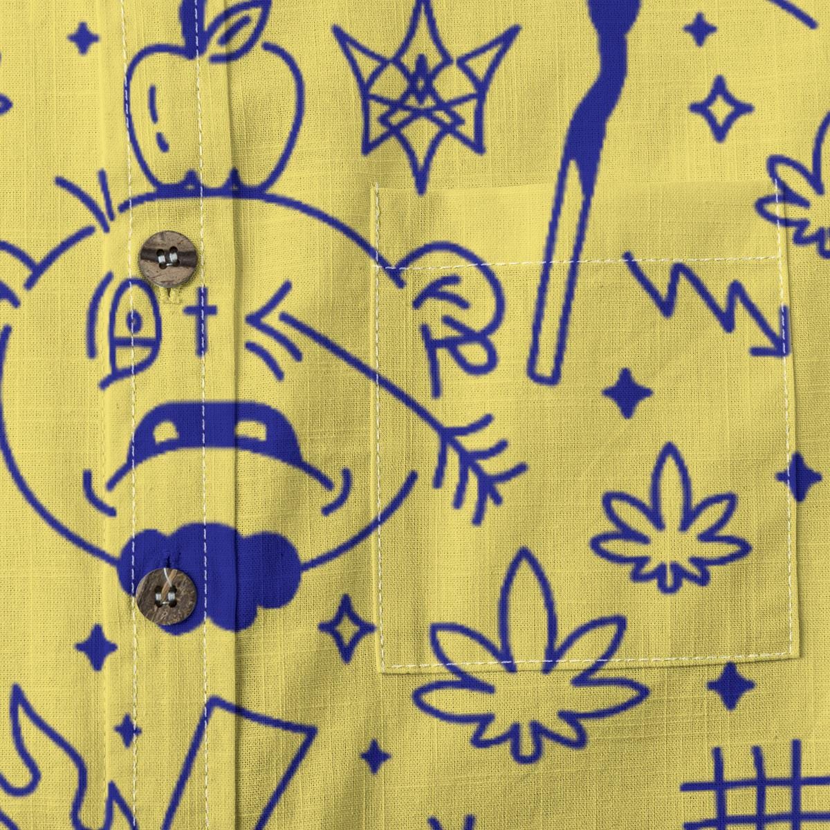 Kid's Shirt With Pocket - "Alien Games"