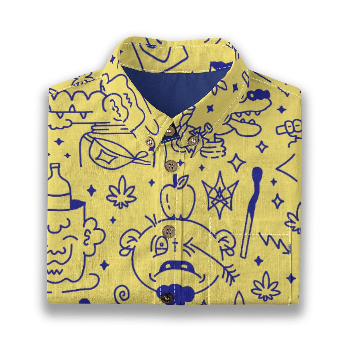 Kid's Shirt With Pocket - "Alien Games"