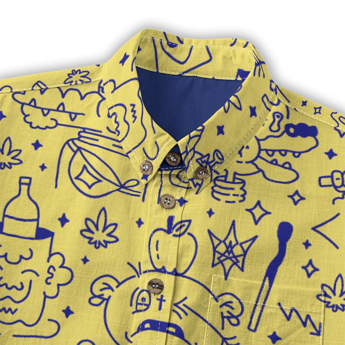 Kid's Shirt With Pocket - "Alien Games"