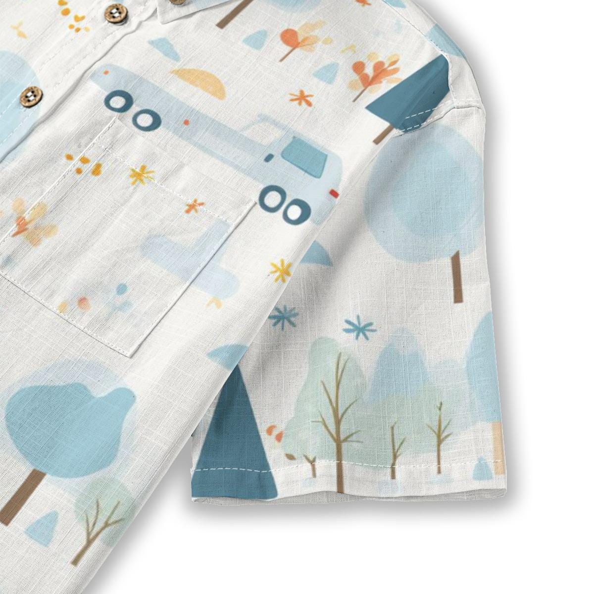 Kid's Shirt With Pocket - "The Neighborhood"