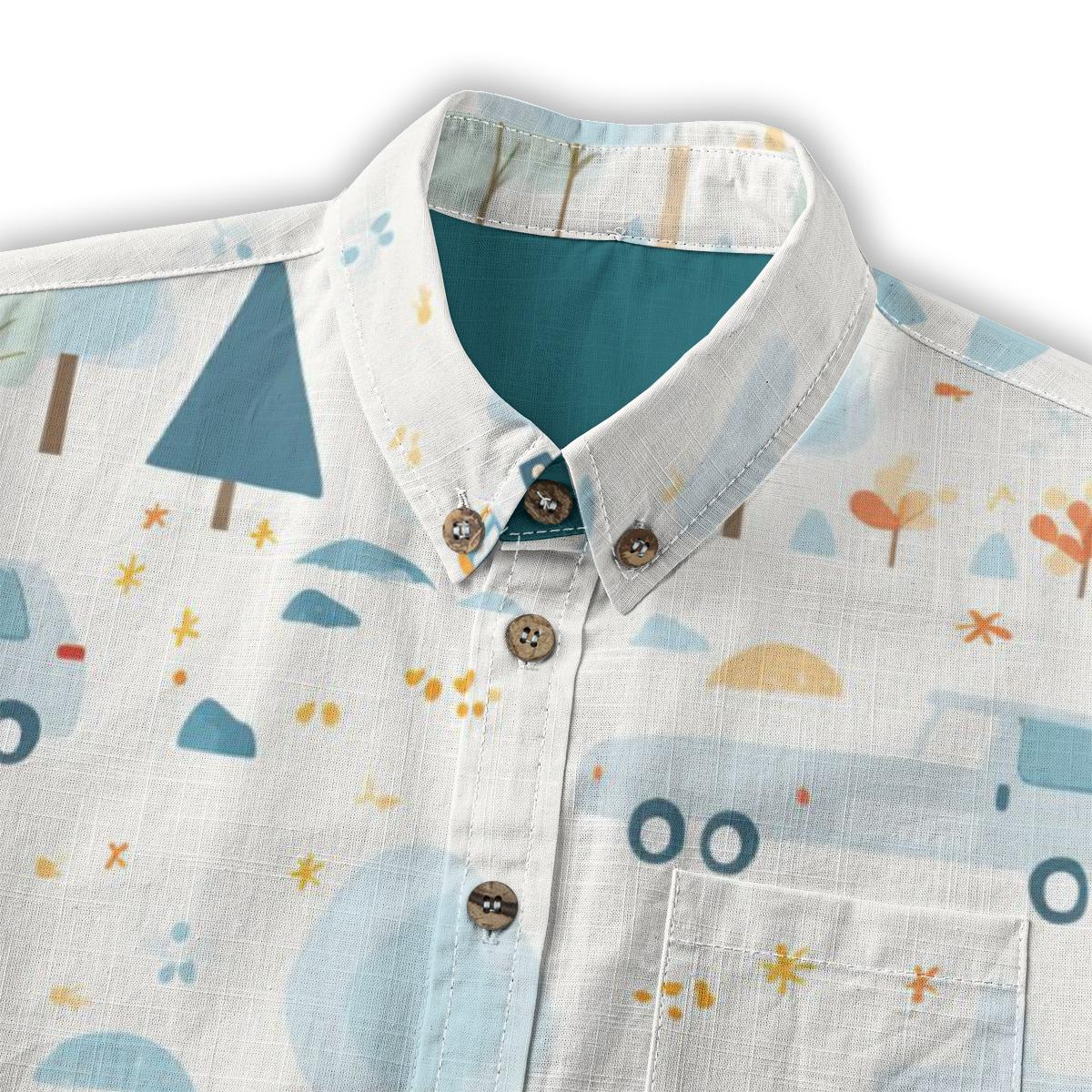 Kid's Shirt With Pocket - "The Neighborhood"