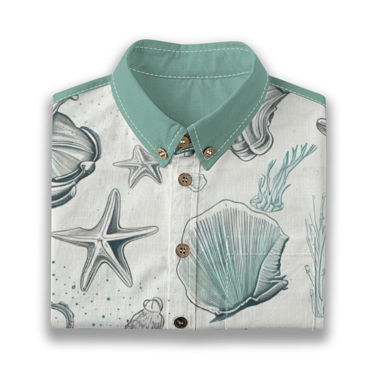 Kid's Shirt With Pocket -- "By the Sea"