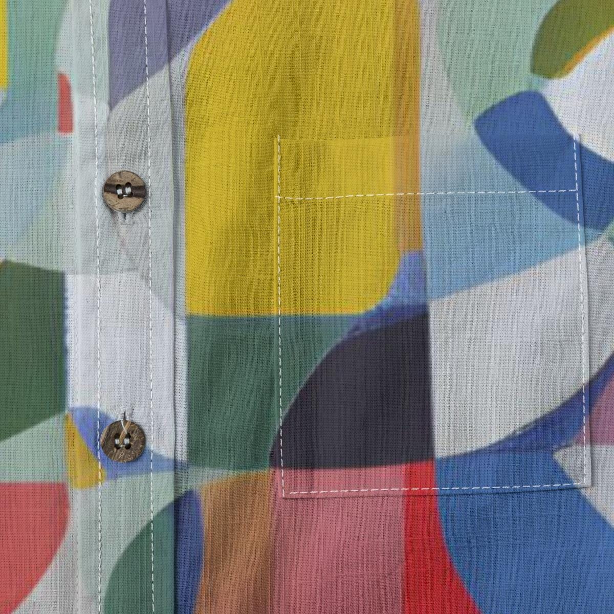 Kid's Shirt With Pocket - "Geo Power"