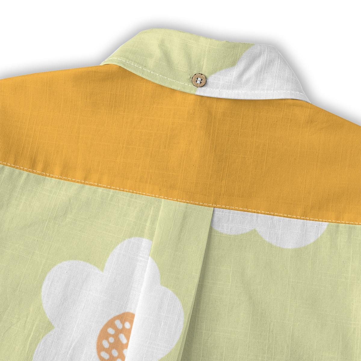 Kid's Shirt With Pocket - "The Daisy"
