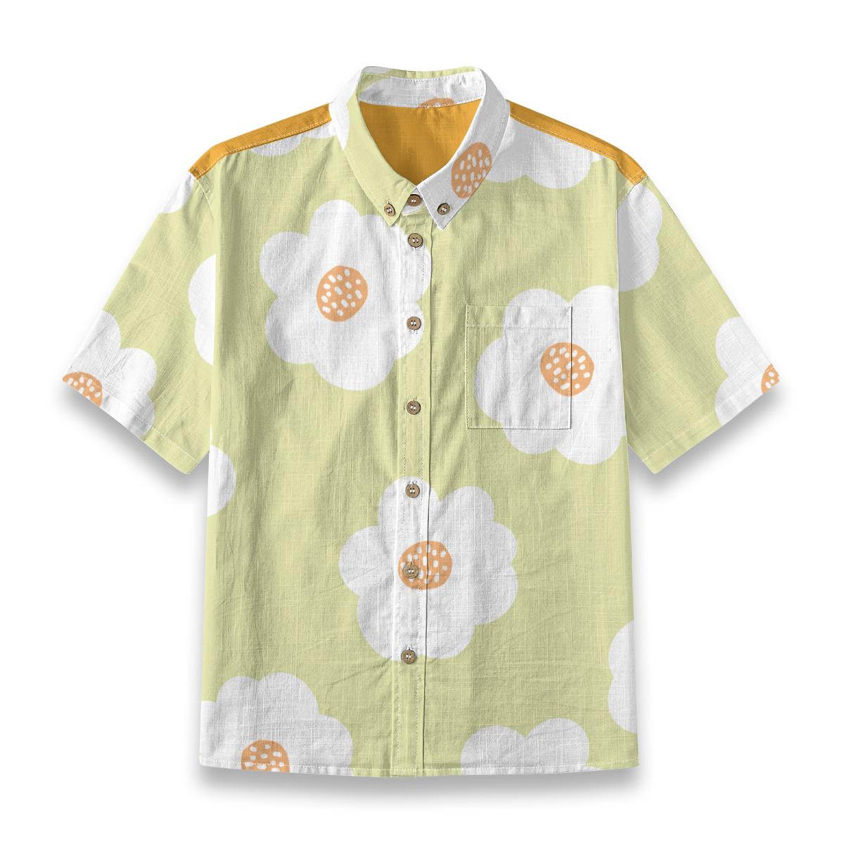 Kid's Shirt With Pocket - "The Daisy"