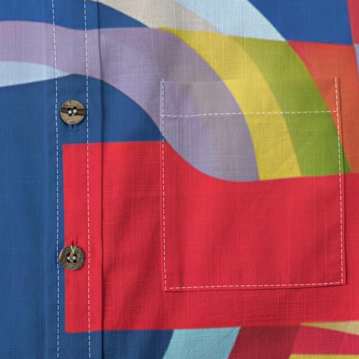 Kid's Shirt With Pocket - "Geo Power ll"
