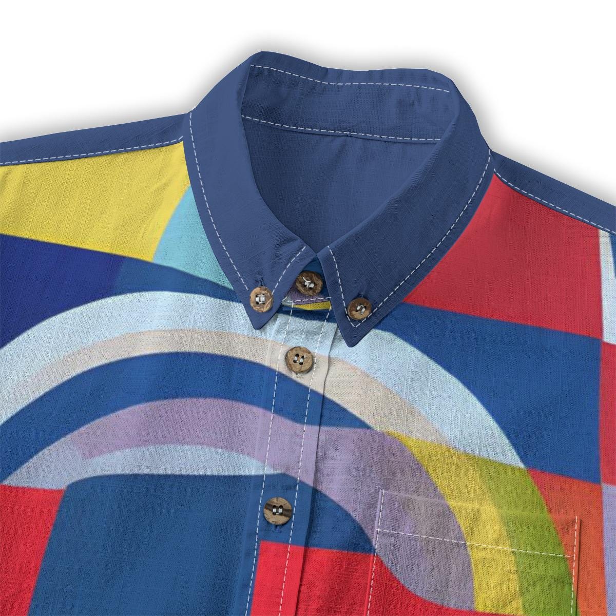 Kid's Shirt With Pocket - "Geo Power ll"