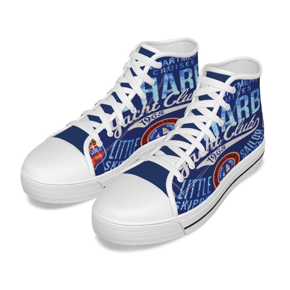 Kid's Canvas Shoes - "Yacht Club"