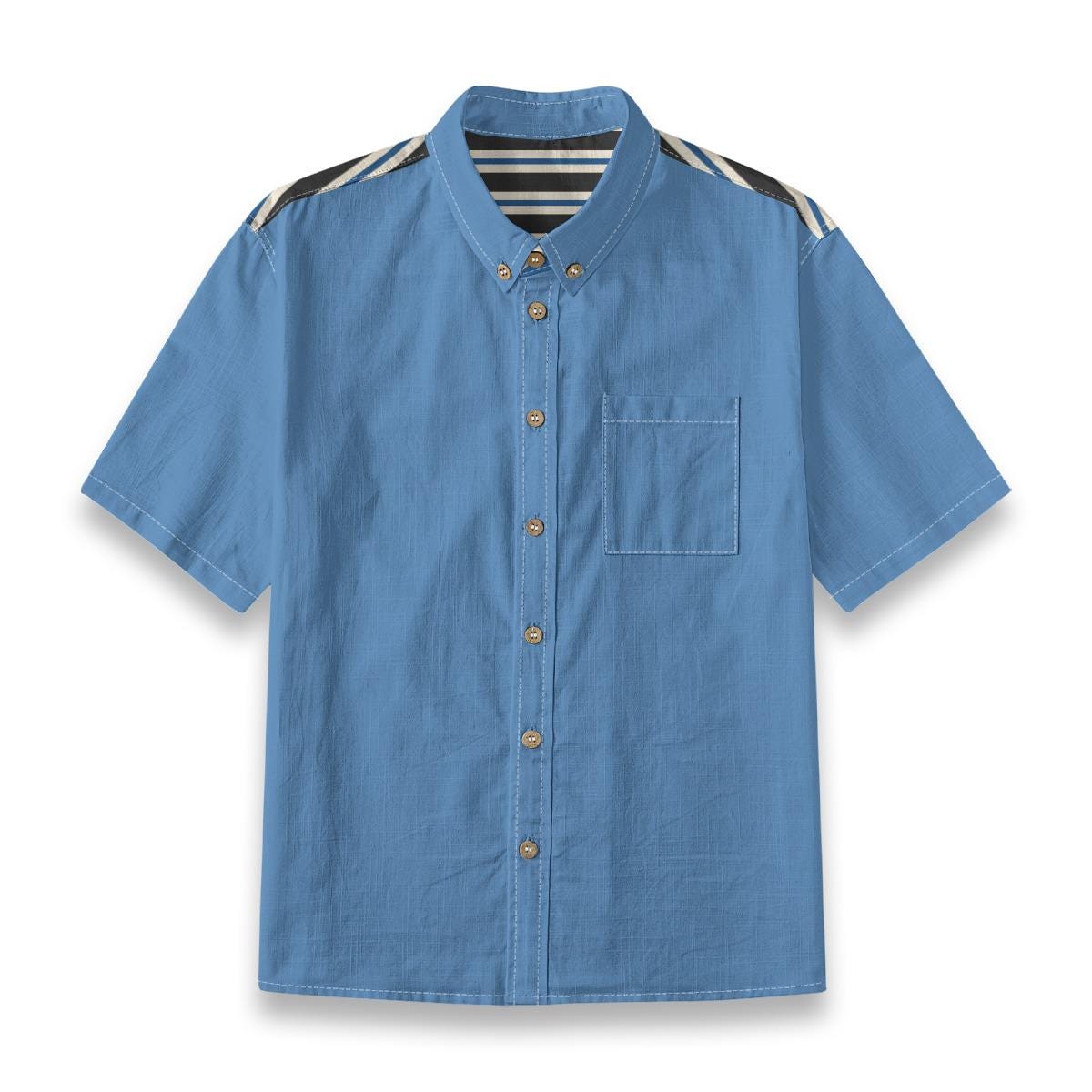 Kid's Shirt With Pocket - The Stripe