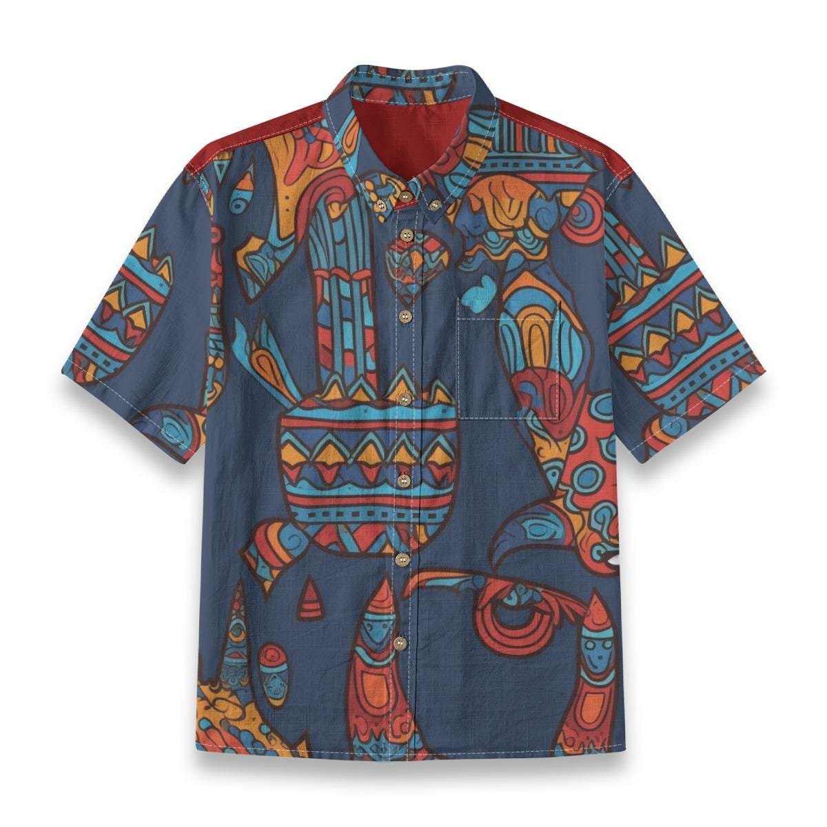 Kid's Shirt With Pocket - "Just Doodle"