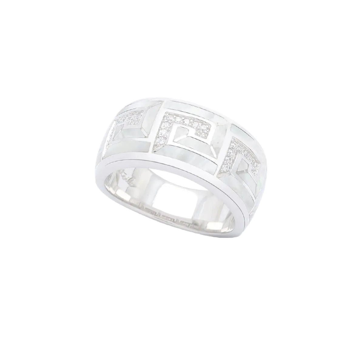 Greek Key Ring - by  Belle Étoile