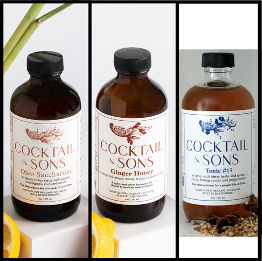 Craft Cocktail Syrup Pack: Gin & Vodka Mixer