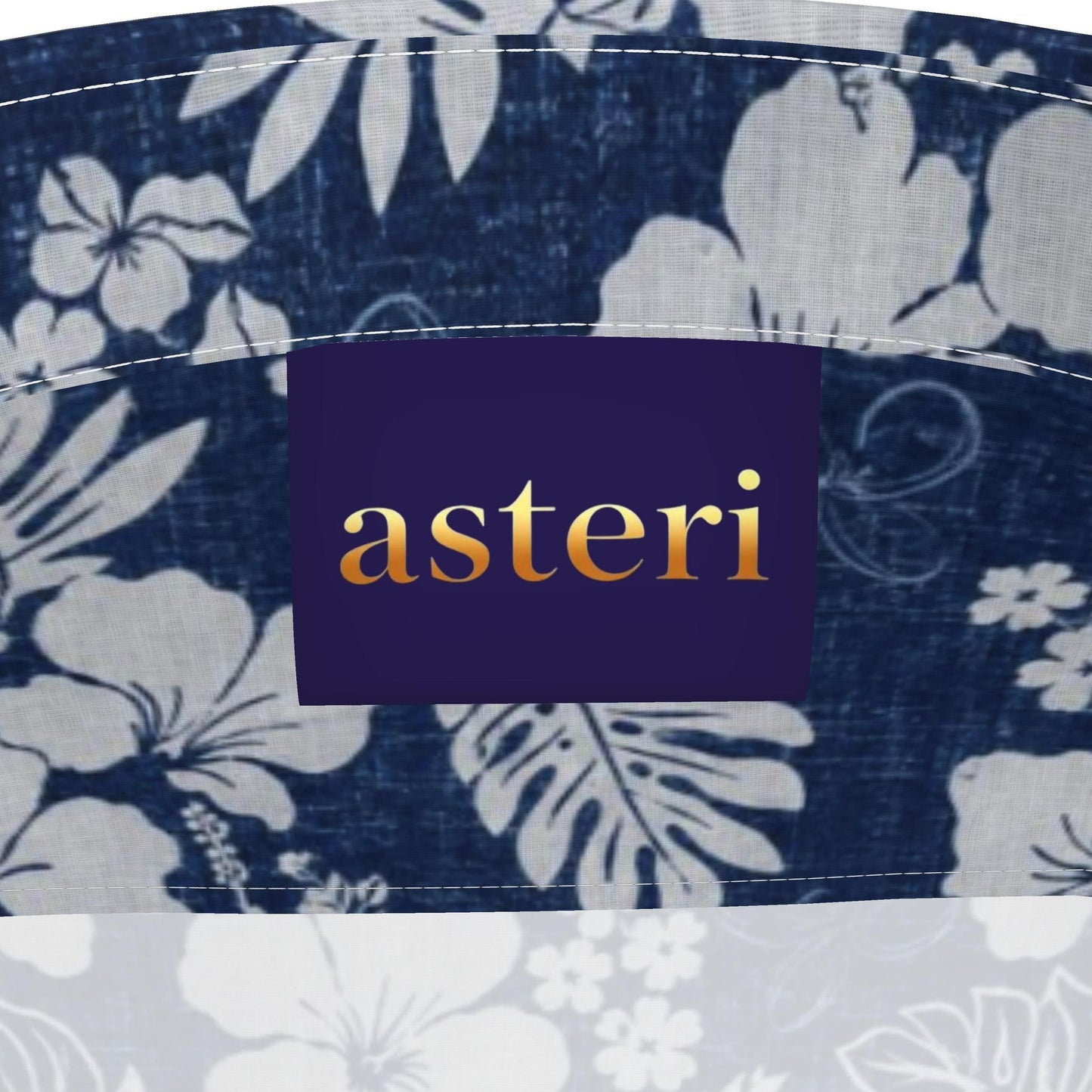 Asteri Traveler - Handmade Floral Linen Shirt