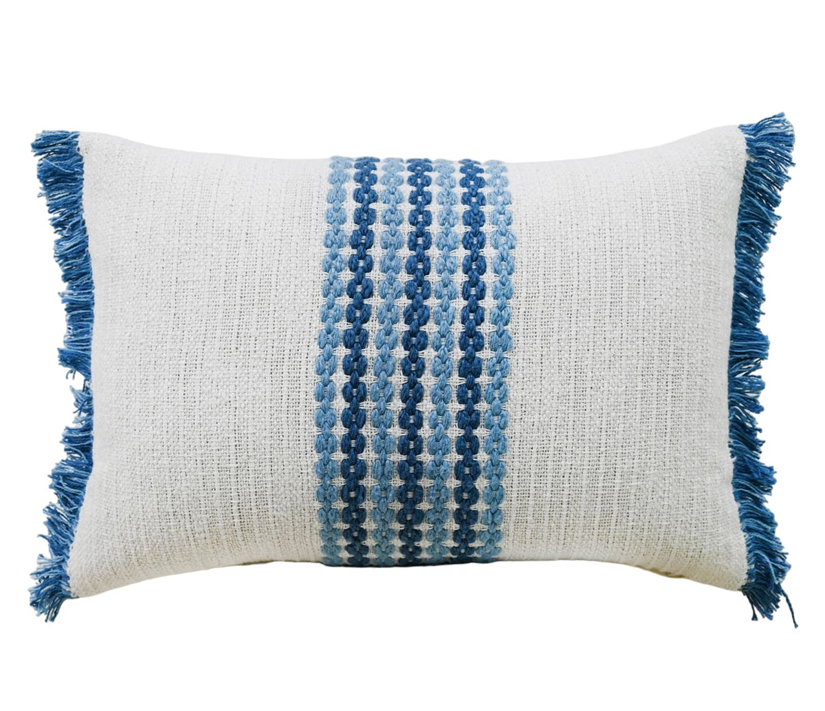 Handloom Woven Decorative Pillow, 14''X20''