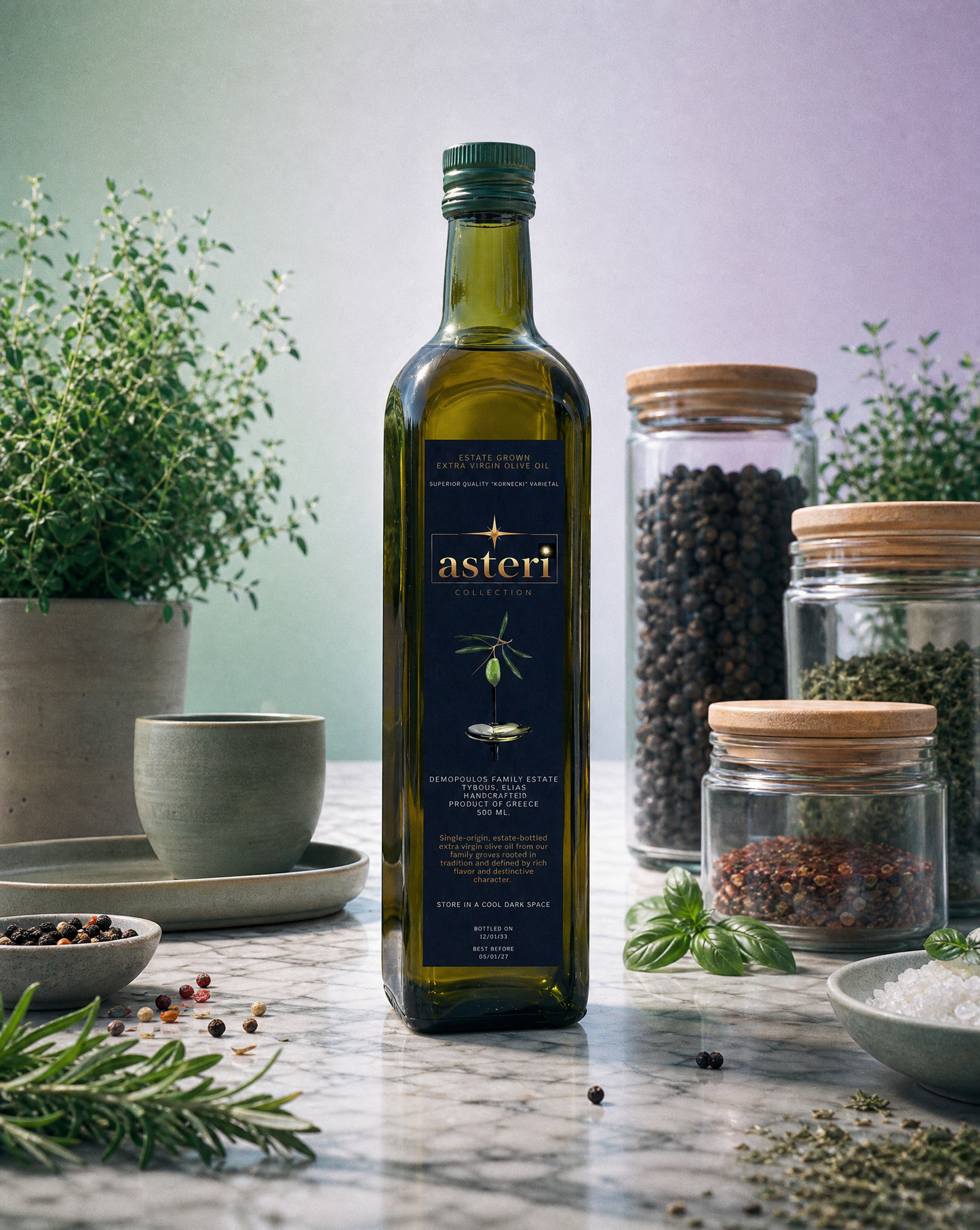 Asteri Collection Extra Virgin Olive Oil