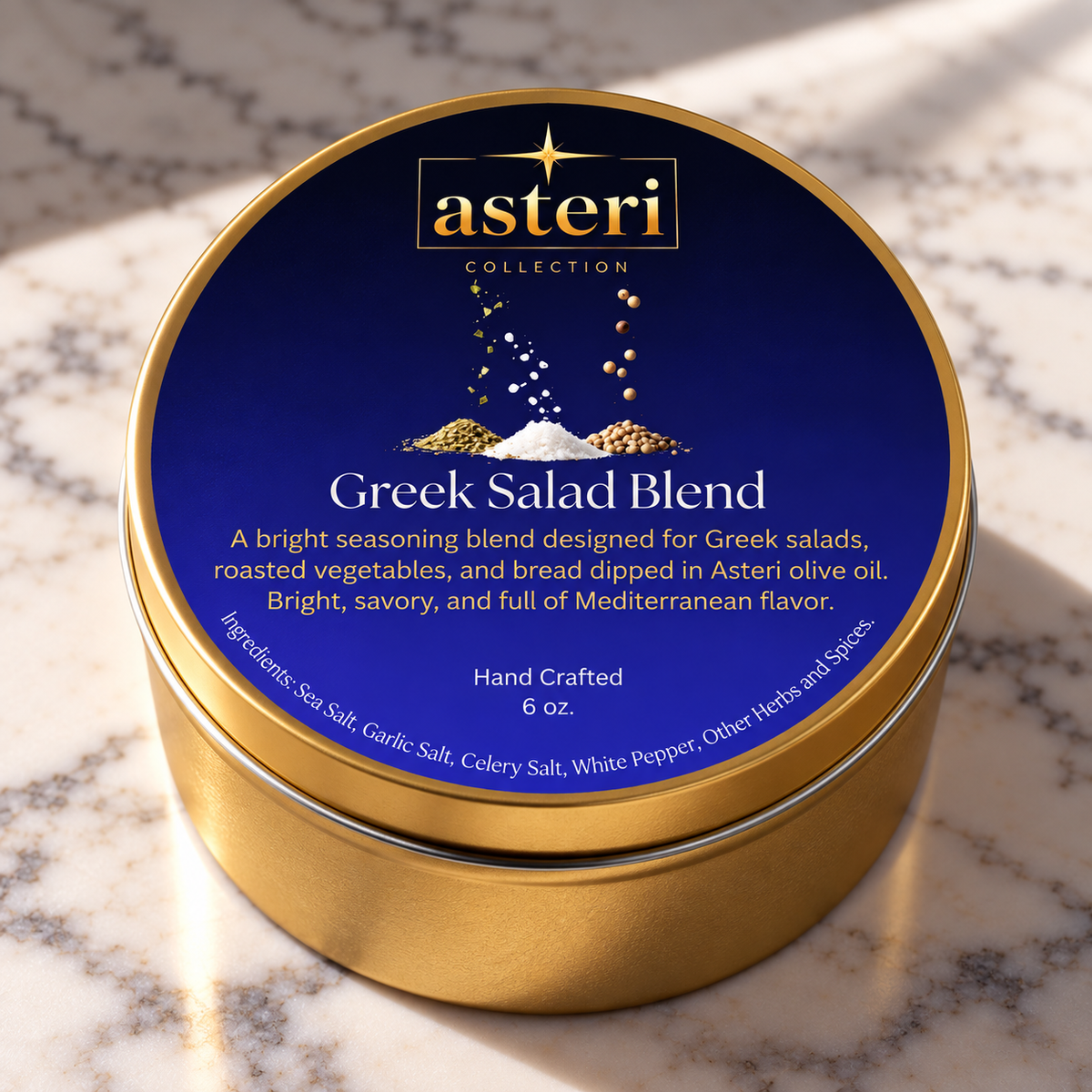 Asteri Limited Edition Mediterranean Dipping Gift Set