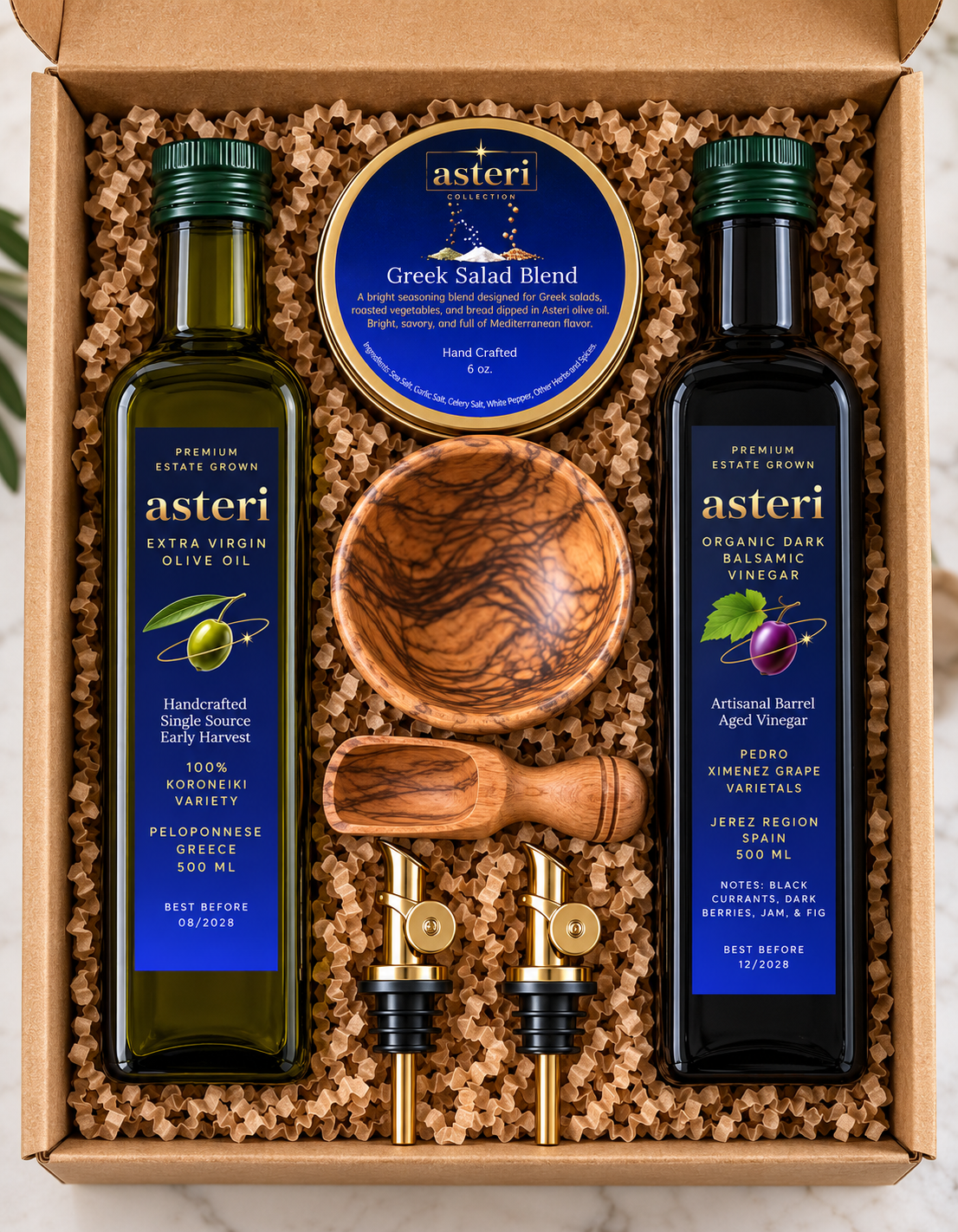 Asteri Limited Edition Mediterranean Dipping Gift Set