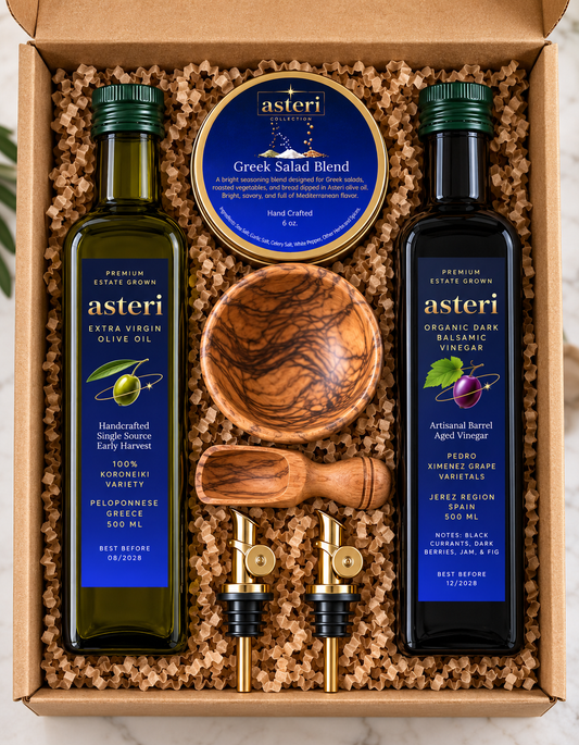 Asteri Limited Edition Mediterranean Dipping Gift Set