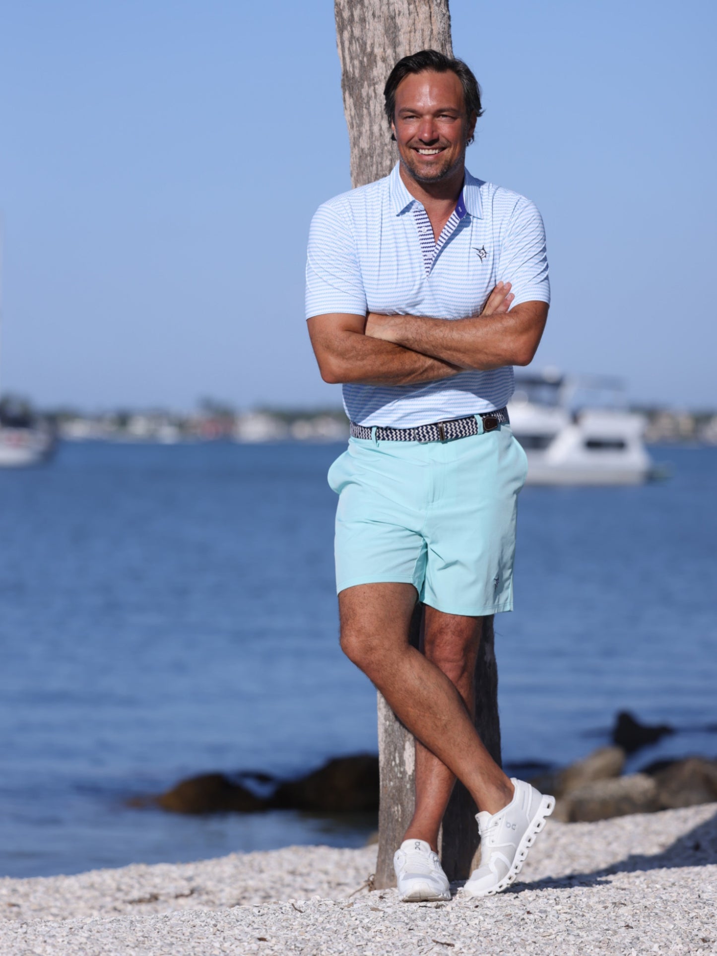 Freeport Shorts - Aqua