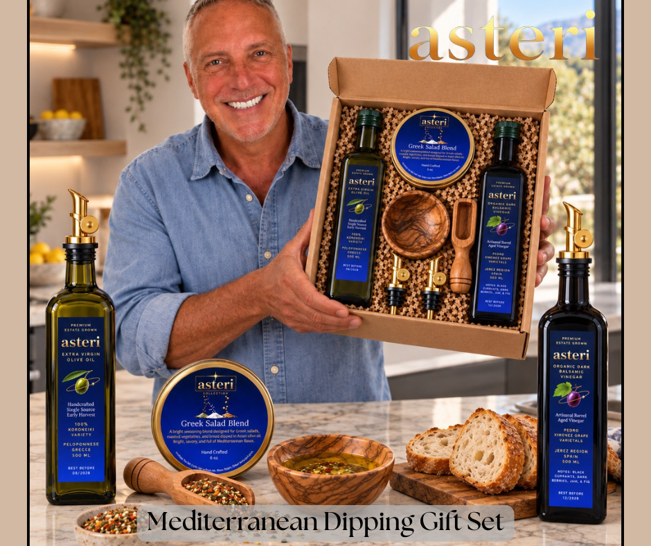 Asteri Limited Edition Mediterranean Dipping Gift Set