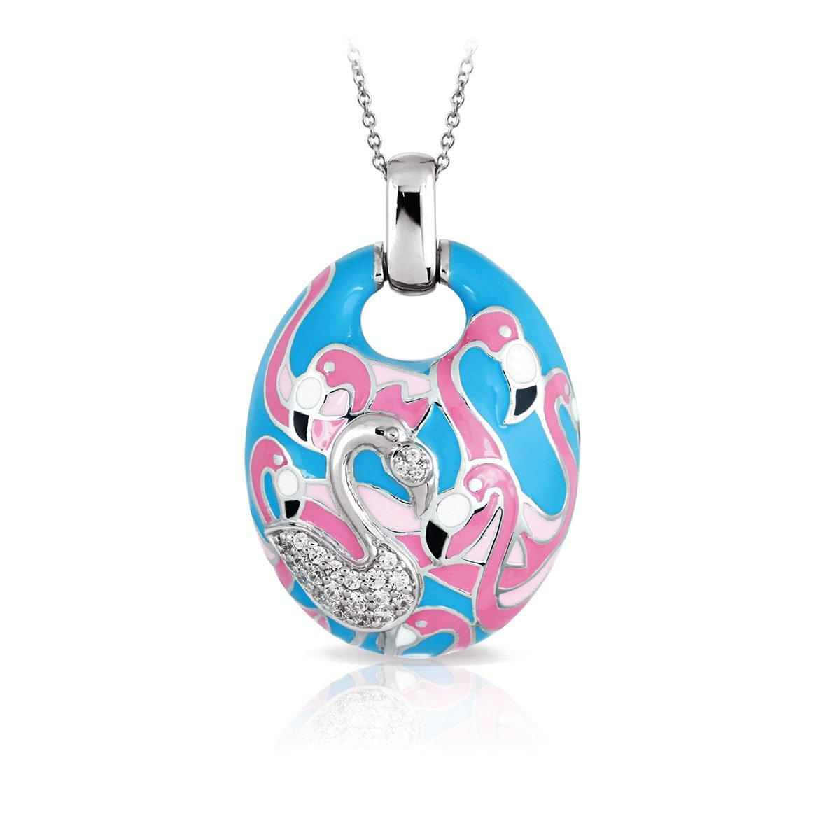 Flamingo Pendant by Belle Étoile