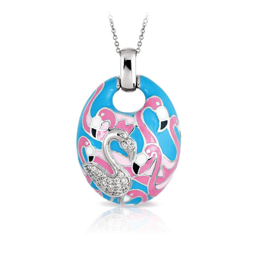 Flamingo Pendant by Belle Étoile