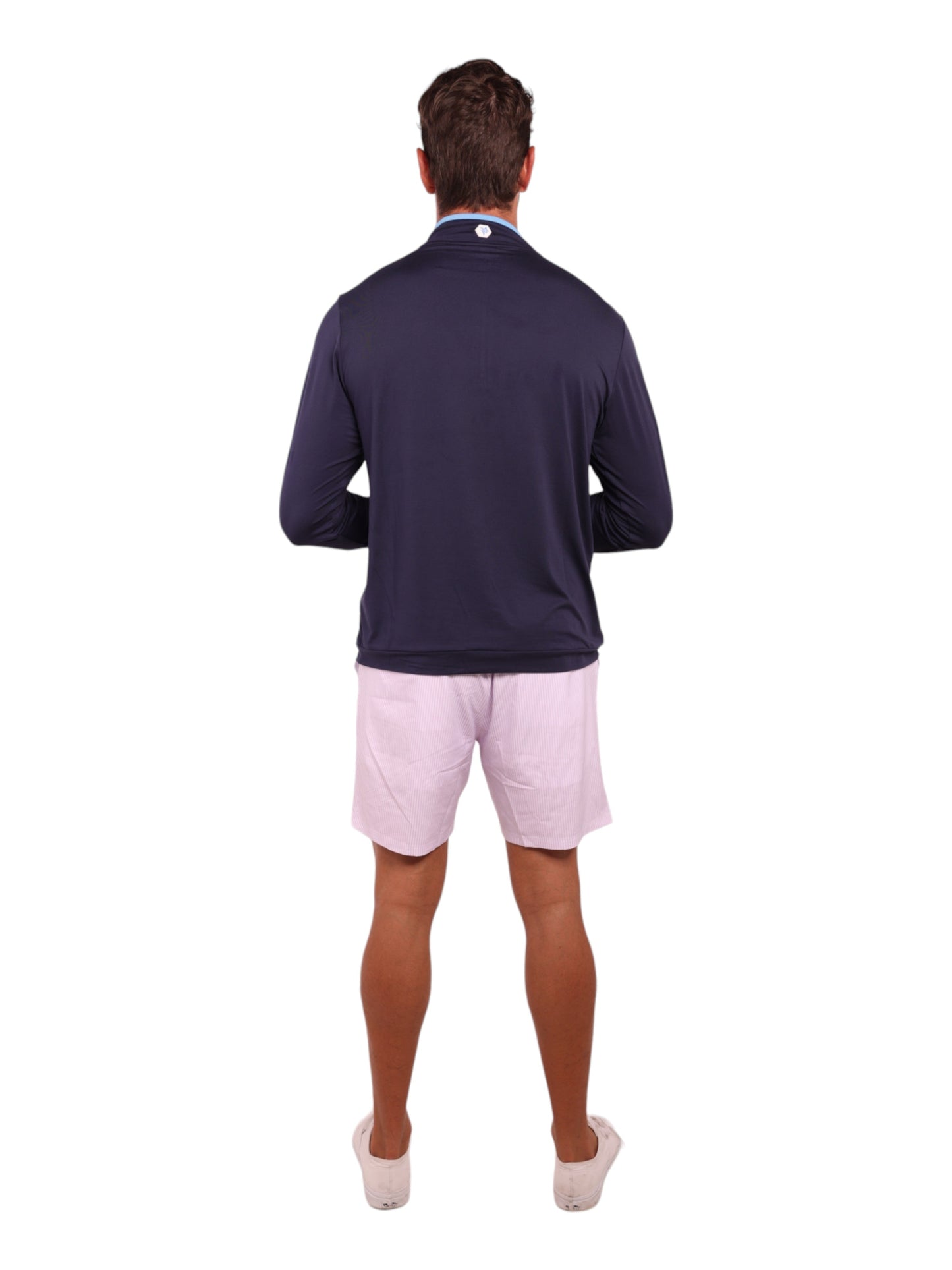 Freeport Shorts - Lavender Seersucker
