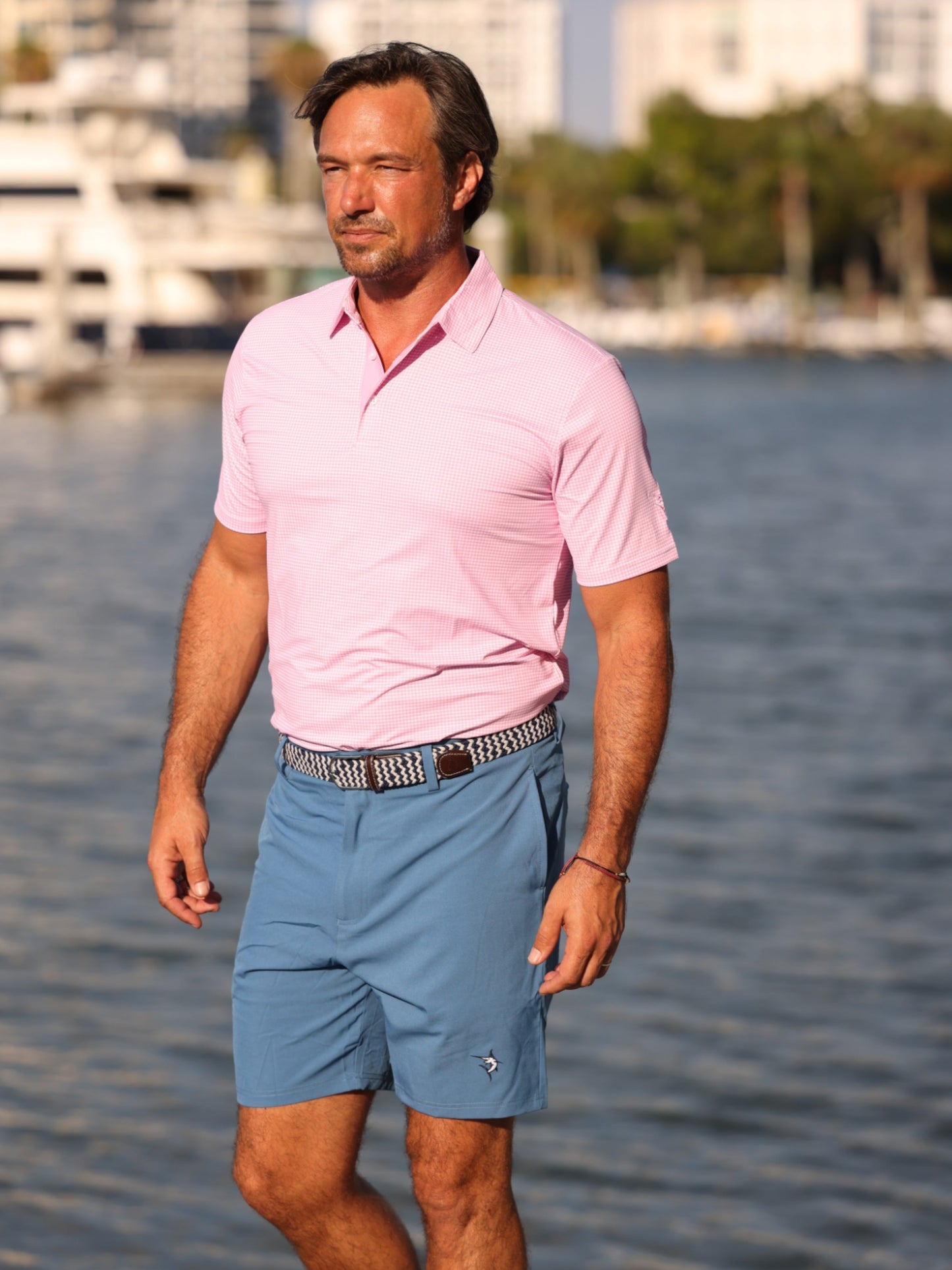 Freeport Shorts - Steel Blue