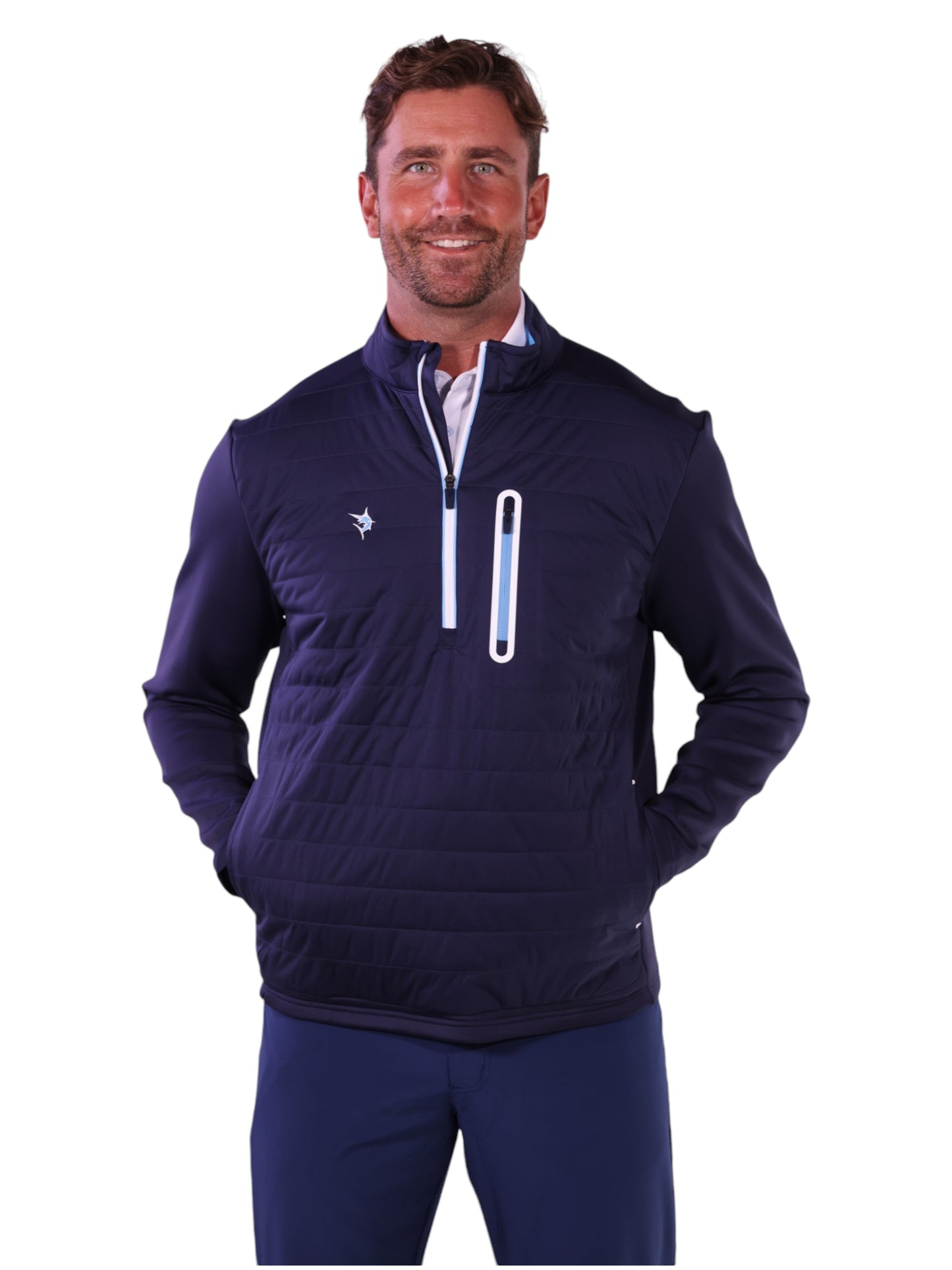Hampton Pullover Technical Layer (Navy)