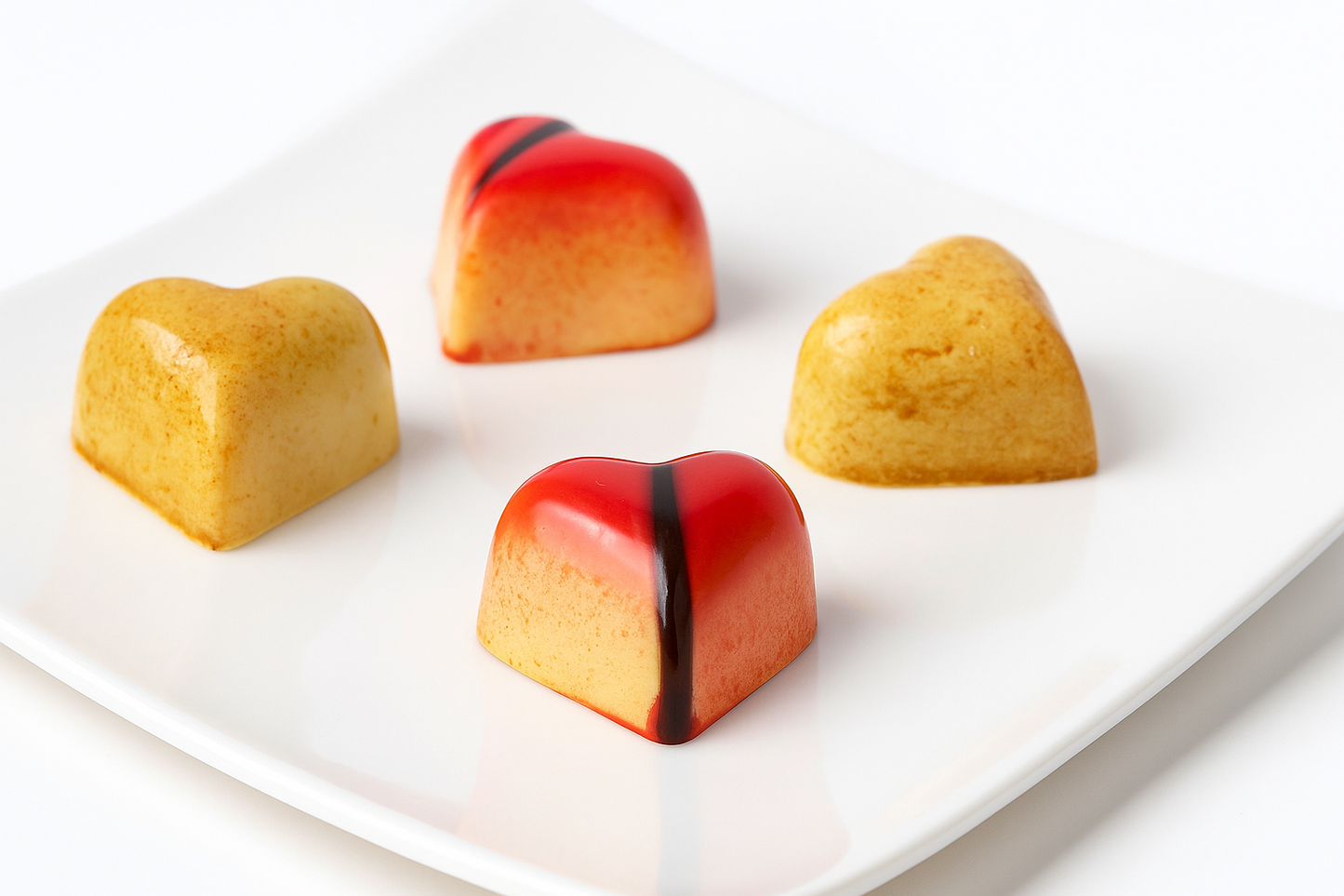 Andy Anand Gluten-Free 60% White Chocolate Heart Gift Box – 24 Silky Smooth Pieces | Luxury Gift for Her or Him | Perfect for Valentine’s, Anniversaries & Special Occasions