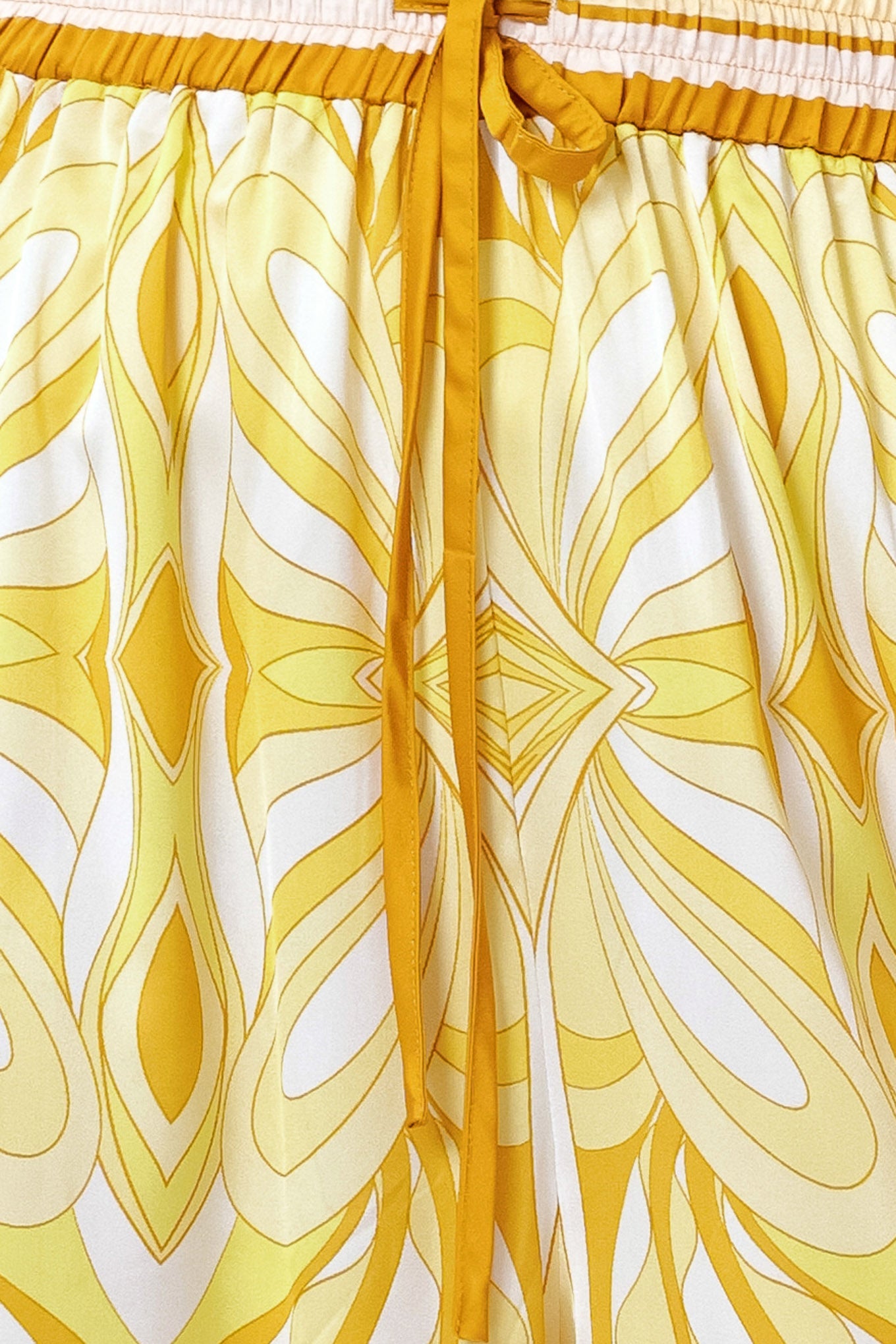 GOLDEN SWIRL WOVEN PANTS