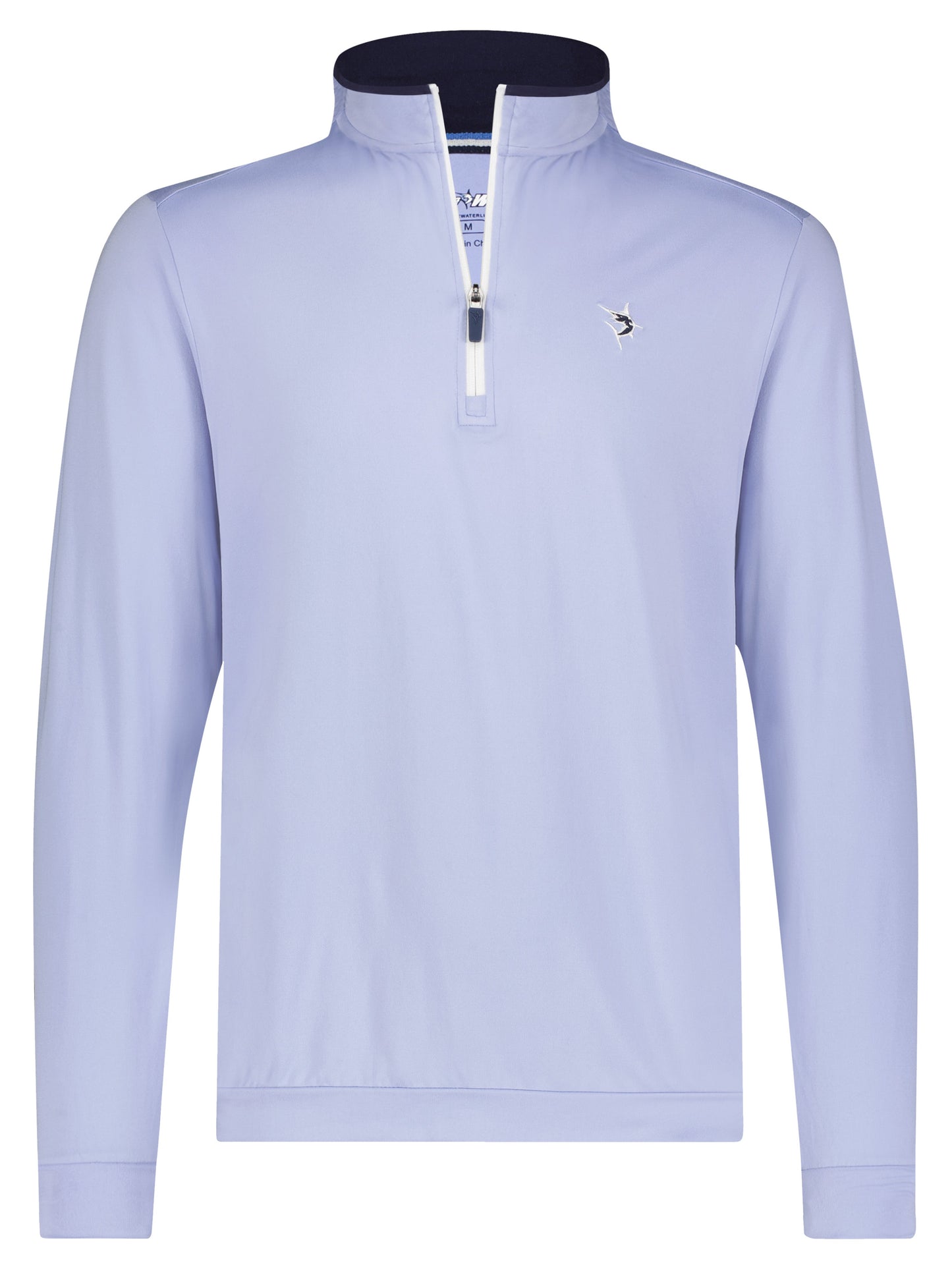 Long Beach Quarter Zip Ultra Soft Lightweight (Grey)