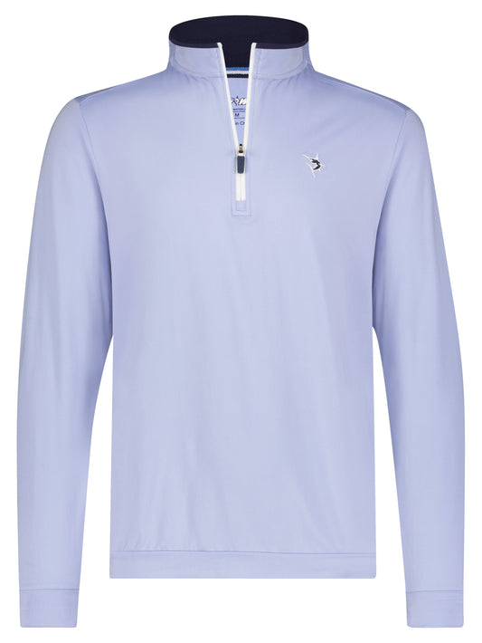Long Beach Quarter Zip Ultra Soft Lightweight (Grey)