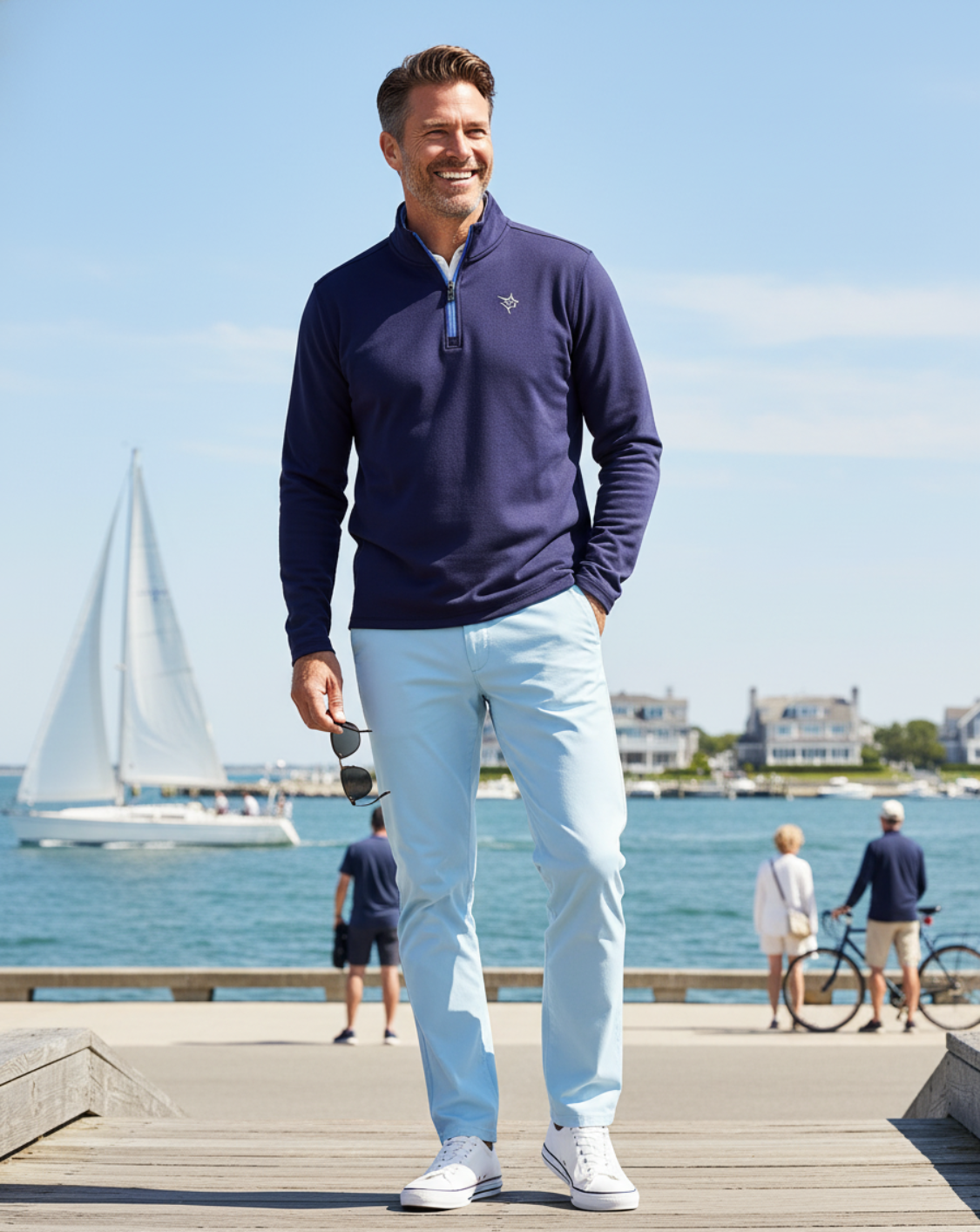 Freeport Pants -Light Blue Traveler