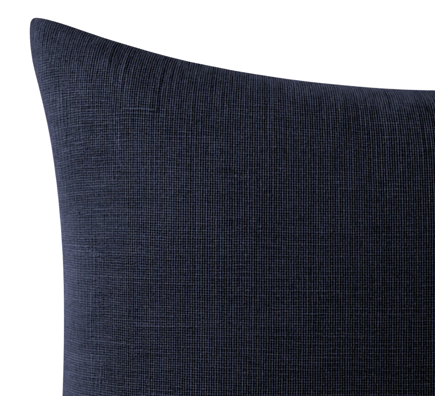 Bancroft Wool Pillow Cover in Navy Blue