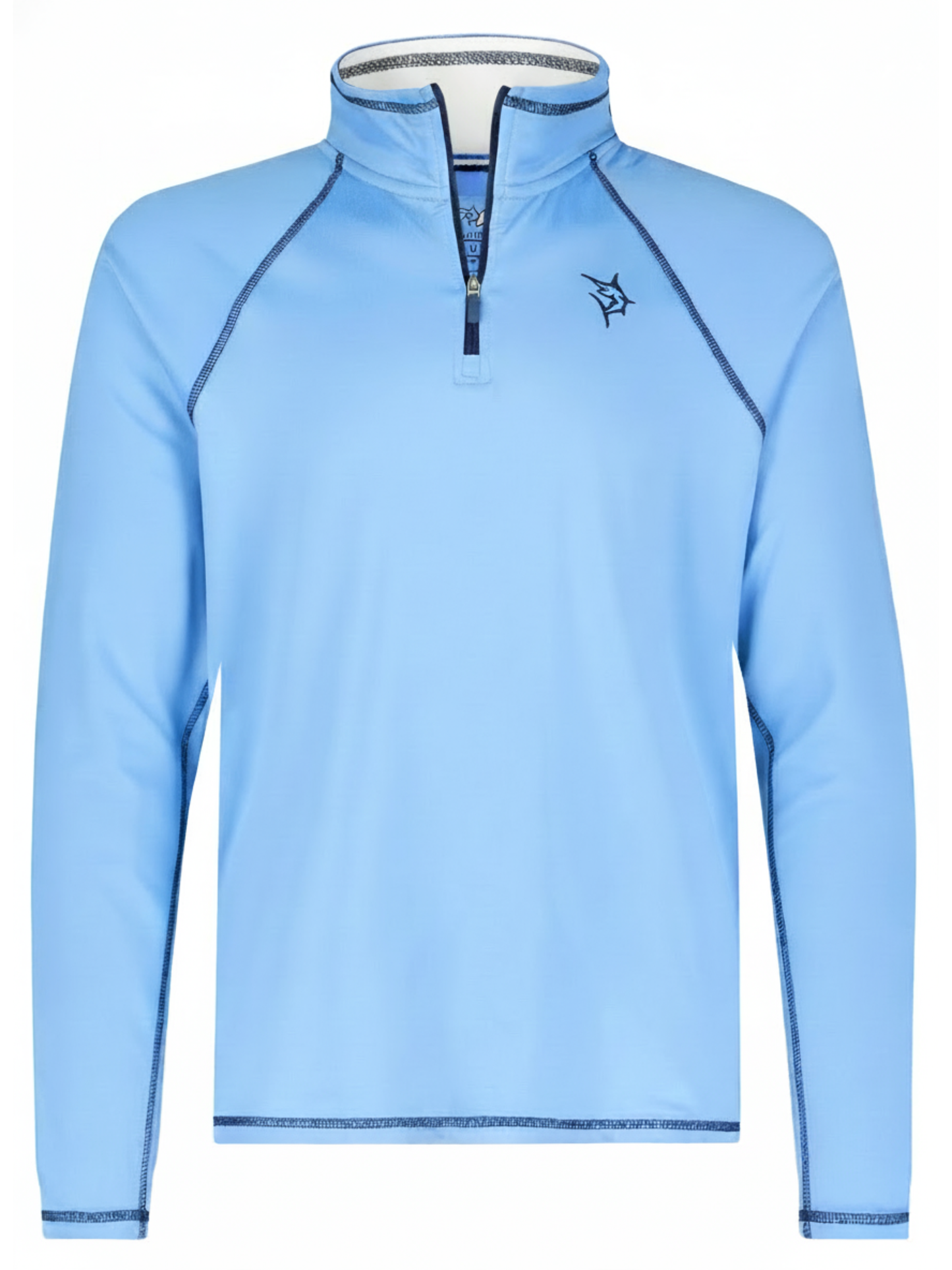 New Harbor Quarter Zip Effortless Comfort (Royal Blue)