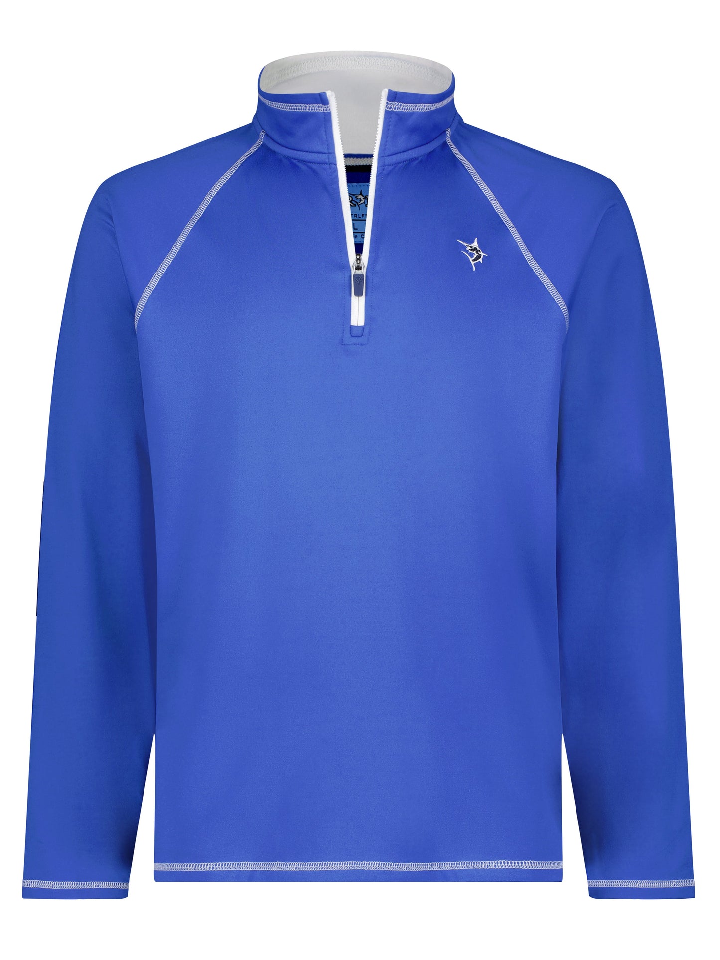 New Harbor Quarter Zip Effortless Comfort (Royal Blue)